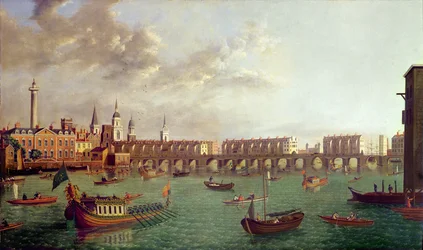 View of Old London Bridge
